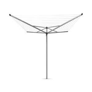 Brabantia 50 Metre Topspinner Rotary Clothes Line with Ground Spike and Cover 192.0 H x 295.0 W x 295.0 D cm