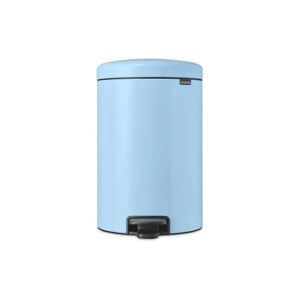 Brabantia NewIcon Soft Closing Pedal Bin blue/brown 46.7 H x 29.0 W x 38.0 D cm