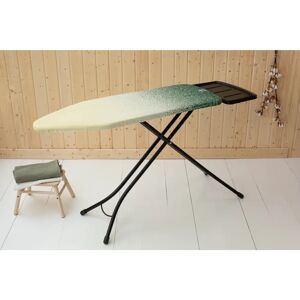 Brabantia Fair Trade Size C Ironing Board With Solid Steam Unit Holder brown/gray/green 160.0 H x 48.0 W x 7.5 D cm