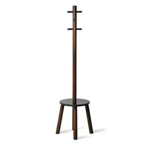 Umbra Pillar Stool and Coatrack brown