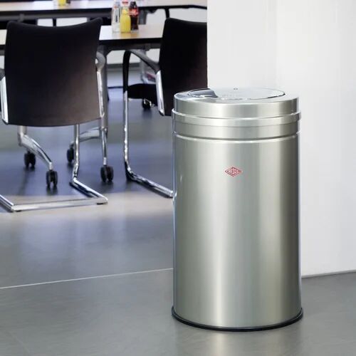 Wesco Stainless Steel 120 Litre Swing Top Rubbish Bin Wesco Colour: Graphite  - Size: Extra Large