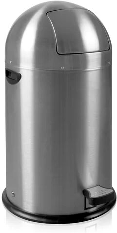 EKO 33L Step-On Bin EKO Colour: Silver  - Size: Medium