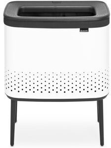 Brabantia Bo Laundry Bin Brabantia Colour: White  - Size: 1cm W X 49cm D Brabantia Bo Laundry Bin Brabantia Colour: White  - Size: 1cm W X 49cm D