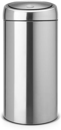 Brabantia 45L Touch Top Metal Bin Brabantia Colour: Matt Steel Fingerprint Proof  - Size: Large Brabantia 45L Touch Top Metal Bin Brabantia Colour: Matt Steel Fingerprint Proof  - Size: Large