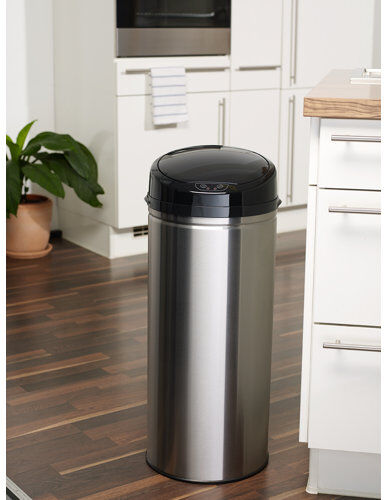 Echtwerk 42L Motion Sensor Stainless Steel Bin Echtwerk Colour: Inox Grey  - Size: Extra Large Echtwerk 42L Motion Sensor Stainless Steel Bin Echtwerk Colour: Inox Grey  - Size: Extra Large