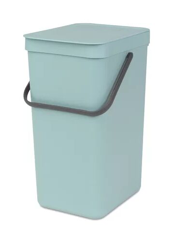 Brabantia 16 Litre Rubbish Bin Brabantia Colour: Mint  - Size: 30cm H X 50cm W X 50cm D Brabantia 16 Litre Rubbish Bin Brabantia Colour: Mint  - Size: 30cm H X 50cm W X 50cm D