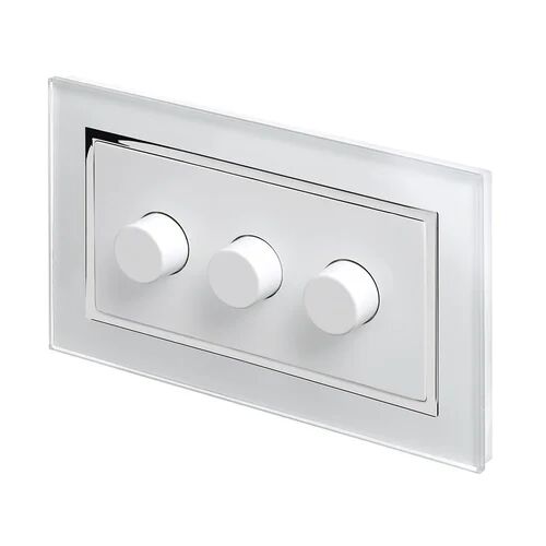 Symple Stuff Gouveia Wall Mounted Dimmer Symple Stuff Colour: White  - Size: 70cm H x 105cm W x 1.8cm D Symple Stuff Gouveia Wall Mounted Dimmer Symple Stuff Colour: White  - Size: 70cm H x 105cm W x 1.8cm D