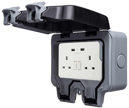 ENER-J Ginger Wall Mounted Socket ENER-J  - Size: ENER-J Ginger Wall Mounted Socket ENER-J  - Size: