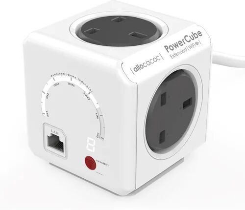 Allocacoc PowerCube Wall Mounted Socket Allocacoc  - Size: 1345cm H X 352cm W X 368cm D