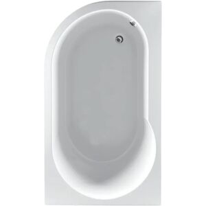 Freeport Park Hera 1550 mm x 900 mm Straight Single Ended Bathtub 46.0 H x 155.0 W cm