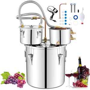 Belfry Kitchen 22 L Water Alcohol Distiller Stainless Steel Home Brewing Kit Whiskey Making Kit 31.0 W cm