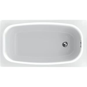 Freeport Park Briceno 1200 mm x 700 mm Straight Single Ended Bathtub 1200.0 H x 1200.0 W cm