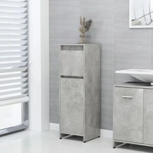 Ebern Designs Dorla 30cm W x 95cm H x 30cm D Free-Standing Tall Bathroom Cabinet gray 95.0 H x 30.0 W x 30.0 D cm