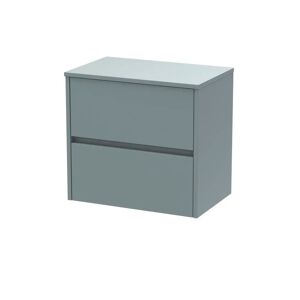 Hudson Reed 60cm Wall Mounted Single Bathroom Vanity Base Only gray 39.0 H x 60.0 W x 55.7 D cm