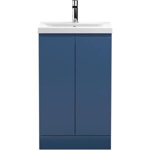 Hudson Reed Urban 510mm Free-standing Single Vanity Unit blue 85.0 H x 51.0 W x 39.0 D cm