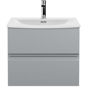 Hudson Reed Urban 610 mm Wall Hung Single Vanity Unit Grey 530mm H X 610mm W X 440mm D Hudson Reed Urban 610 mm Wall Hung Single Vanity Unit Grey 530mm H X 610mm W X 440mm D