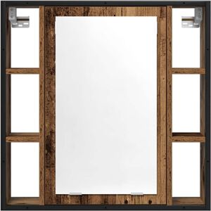 Latitude Run Bathroom Cabinet Old Wood 60cm H X 60cm W X 16cm D Latitude Run Bathroom Cabinet Old Wood 60cm H X 60cm W X 16cm D