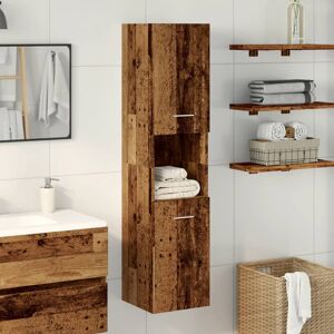 Latitude Run Humayd 30Cm W x 130Cm H x 30Cm D Tall Bathroom Cabinet Old Wood 130cm H X 30cm W X 30cm D Latitude Run Humayd 30Cm W x 130Cm H x 30Cm D Tall Bathroom Cabinet Old Wood 130cm H X 30cm W X 30cm D