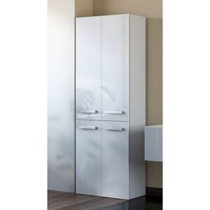 Latitude Run Cambree 60cm W x 174cm H x 30cm D Free-Standing Tall Bathroom Cabinet High-gloss White 174cm H X 60cm W X 30cm D Latitude Run Cambree 60cm W x 174cm H x 30cm D Free-Standing Tall Bathroom Cabinet High-gloss White 174cm H X 60cm W X 30cm D