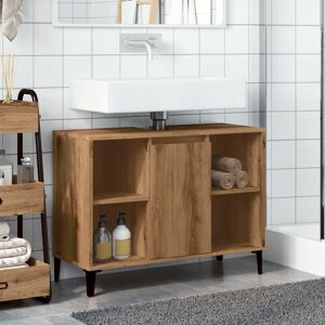 Latitude Run Skagway 80Cm W x 60Cm H x 33Cm D Free-Standing Bathroom Cabinet Artisan Oak 60cm H X 80cm W X 33cm D Latitude Run Skagway 80Cm W x 60Cm H x 33Cm D Free-Standing Bathroom Cabinet Artisan Oak 60cm H X 80cm W X 33cm D