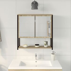 Borough Wharf Frame Mounted Bathroom Cabinet Natural 60cm H X 16cm W X 60cm D Borough Wharf Frame Mounted Bathroom Cabinet Natural 60cm H X 16cm W X 60cm D