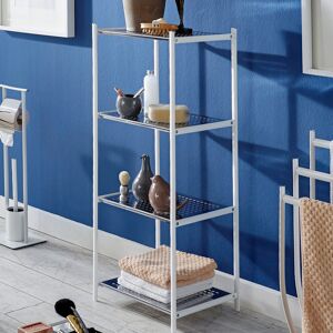 House Additions 40 x 103cm Bathroom Shelf Shiny white 103cm H X 40cm W X 35cm D House Additions 40 x 103cm Bathroom Shelf Shiny white 103cm H X 40cm W X 35cm D