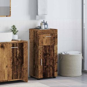 17 Stories Bathroom Cabinet 37 X 31.5 X 82 Cm Engineered Wood Old Wood 82cm H X 31.5cm W X 37cm D 17 Stories Bathroom Cabinet 37 X 31.5 X 82 Cm Engineered Wood Old Wood 82cm H X 31.5cm W X 37cm D