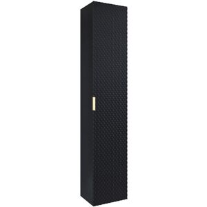 Fairmont Park Ahria Wall Mounted Bathroom Cabinet Matte Black 186cm H X 35cm W X 35cm D Fairmont Park Ahria Wall Mounted Bathroom Cabinet Matte Black 186cm H X 35cm W X 35cm D