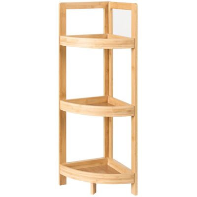 17 Stories ILLAMPU Bamboo Bathroom Shelves Natural 77cm H X 34cm W X 20cm D 17 Stories ILLAMPU Bamboo Bathroom Shelves Natural 77cm H X 34cm W X 20cm D