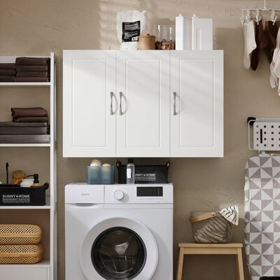 Lark Manor Kilgore Bathroom Storage White 60cm H X 90cm W X 37cm D Lark Manor Kilgore Bathroom Storage White 60cm H X 90cm W X 37cm D