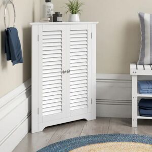 House of Hampton 64.5Cm W x 79.5Cm H x 46Cm D Free-Standing Bathroom Cabinet white 79.5 H x 64.5 W x 46.0 D cm