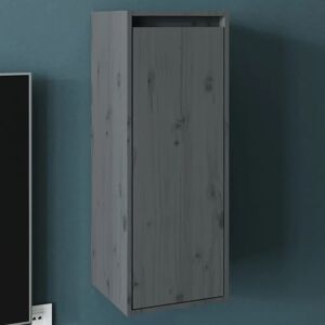 Latitude Run Lannister 30Cm W x 30Cm D Tall Bathroom Cabinet gray 80.0 H x 30.0 W x 30.0 D cm