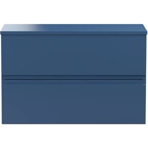 Hudson Reed Urban 80cm Single Bathroom Vanity Base Only blue 51.8 H x 80.0 W x 39.0 D cm