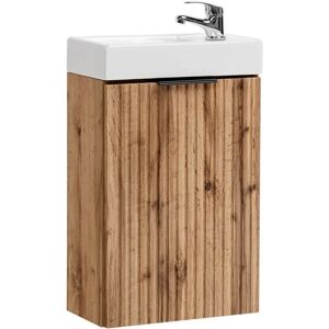 Ebern Designs Maisarah 40 Single Bathroom Vanity Base Only brown 65.0 H x 40.0 W x 22.0 D cm