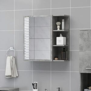 Ebern Designs Adiza Bathroom Cabinet gray 64.0 H x 62.5 W x 20.5 D cm