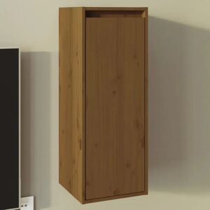 Latitude Run Lannister 30Cm W x 30Cm D Tall Bathroom Cabinet brown 80.0 H x 30.0 W x 30.0 D cm