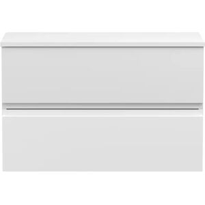 Hudson Reed Urban 80cm Single Bathroom Vanity Base Only white 51.8 H x 80.0 W x 39.0 D cm