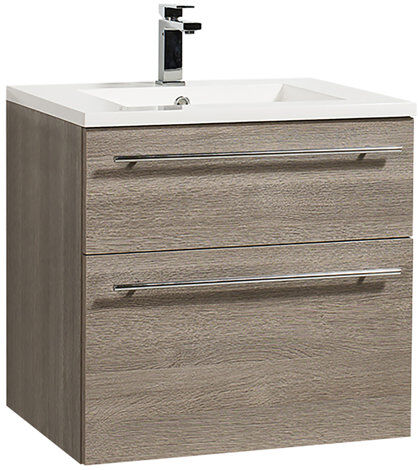 Ebern Designs Gammill 600mm Wall Hung Single Vanity Unit Ebern Designs Vanity Base Colour: Light Oak Ebern Designs Gammill 600mm Wall Hung Single Vanity Unit Ebern Designs Vanity Base Colour: Light Oak