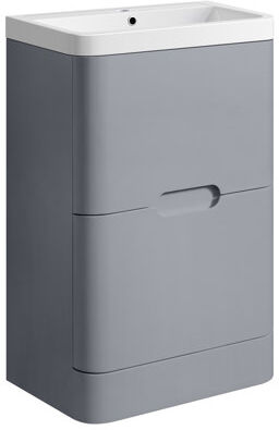 Belfry Bathroom Crist 600mm Free-standing Vanity Unit Belfry Bathroom  - Size: 6cm H X 25cm W X 9cm D Belfry Bathroom Crist 600mm Free-standing Vanity Unit Belfry Bathroom  - Size: 6cm H X 25cm W X 9cm D