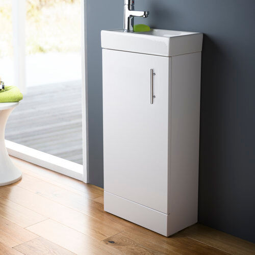 17 Stories Baruti 400mm Free-standing Vanity Unit 17 Stories  - Size: 10cm H X 12cm D 17 Stories Baruti 400mm Free-standing Vanity Unit 17 Stories  - Size: 10cm H X 12cm D