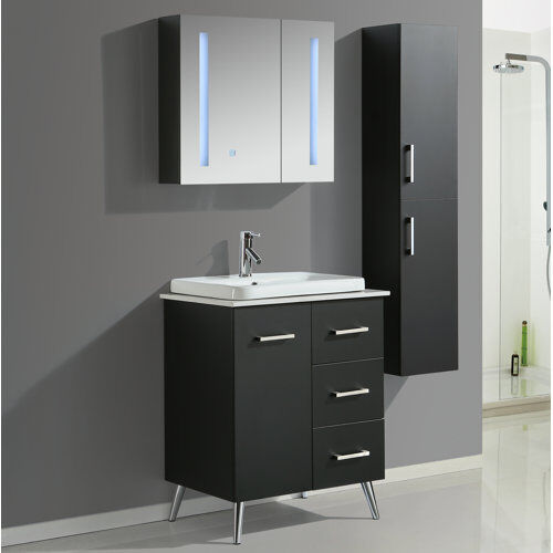 Metro Forseti 800mm Free-Standing Single Vanity Unit Metro Lane  - Size: Double (4'6) Metro Forseti 800mm Free-Standing Single Vanity Unit Metro Lane  - Size: Double (4'6)