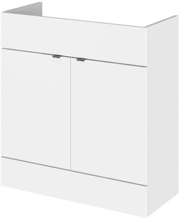Latitude Run Bowbridge 80cm Free-standing Vanity Unit Base Latitude Run Base Finish: White  - Size: 122cm H X 515cm W X 340cm D Latitude Run Bowbridge 80cm Free-standing Vanity Unit Base Latitude Run Base Finish: White  - Size: 122cm H X 515cm W X 340cm D