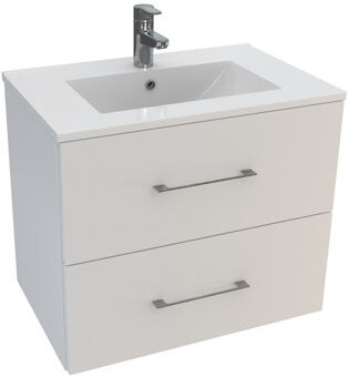 Brayden Studio Bergamo 600 mm Wall Mount Vanity Unit Brayden Studio Base Finish: Gloss White 554cm H X 396cm W X 39cm D Brayden Studio Bergamo 600 mm Wall Mount Vanity Unit Brayden Studio Base Finish: Gloss White 554cm H X 396cm W X 39cm D