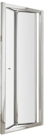 Nuie Edenfield Framed Tempered Glass Folding Shower Door Nuie Size: 185cm H x 76cm W  - Size: 56cm H X 179cm W X 3cm D Nuie Edenfield Framed Tempered Glass Folding Shower Door Nuie Size: 185cm H x 76cm W  - Size: 56cm H X 179cm W X 3cm D