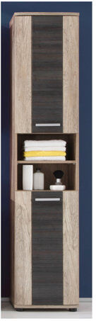 Ebern Designs Mallory 40cm x 186cm Tall Bathroom Cabinet Ebern Designs  - Size: 79cm H X 37cm W X 31cm D Ebern Designs Mallory 40cm x 186cm Tall Bathroom Cabinet Ebern Designs  - Size: 79cm H X 37cm W X 31cm D