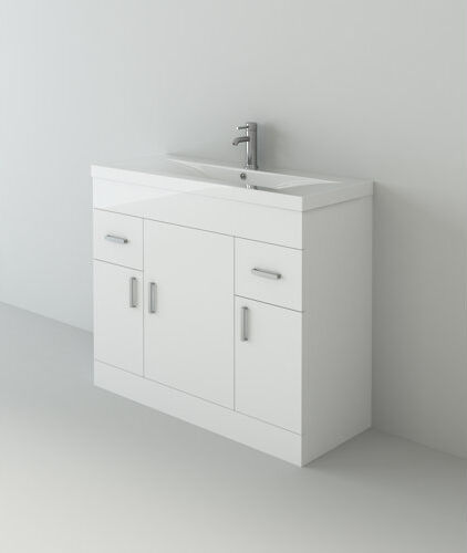 Metro Lancelot 1010mm Free-standing Single Vanity Unit Metro Lane  - Size: 400cm H X 350cm W X 515cm D Metro Lancelot 1010mm Free-standing Single Vanity Unit Metro Lane  - Size: 400cm H X 350cm W X 515cm D