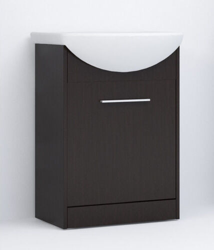 Latitude Run Slim 52cm Free-Standing Vanity Unit Base Latitude Run Base Finish: Wenge/Wenge Laminate  - Size: Small Latitude Run Slim 52cm Free-Standing Vanity Unit Base Latitude Run Base Finish: Wenge/Wenge Laminate  - Size: Small