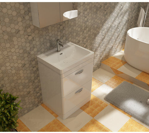 Ivy Bronx Susanna 600mm Free-standing Single Vanity Unit Ivy Bronx Ivy Bronx Susanna 600mm Free-standing Single Vanity Unit Ivy Bronx