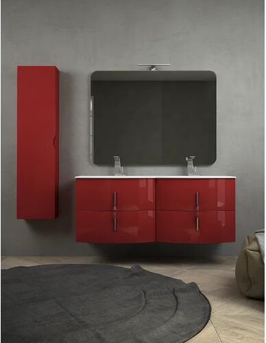 Belfry Bathroom Aaralyn 138mm Vanity & Mirror Set Belfry Bathroom  - Size: 15cm H X 38cm W X 35cm D Belfry Bathroom Aaralyn 138mm Vanity & Mirror Set Belfry Bathroom  - Size: 15cm H X 38cm W X 35cm D