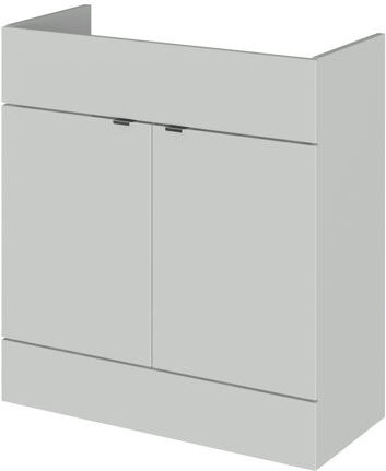 Latitude Run Bowbridge 80cm Free-standing Vanity Unit Base Latitude Run Base Finish: Light Grey  - Size: 127cm H X 565cm W X 410cm D Latitude Run Bowbridge 80cm Free-standing Vanity Unit Base Latitude Run Base Finish: Light Grey  - Size: 127cm H X 565cm W X 410cm D
